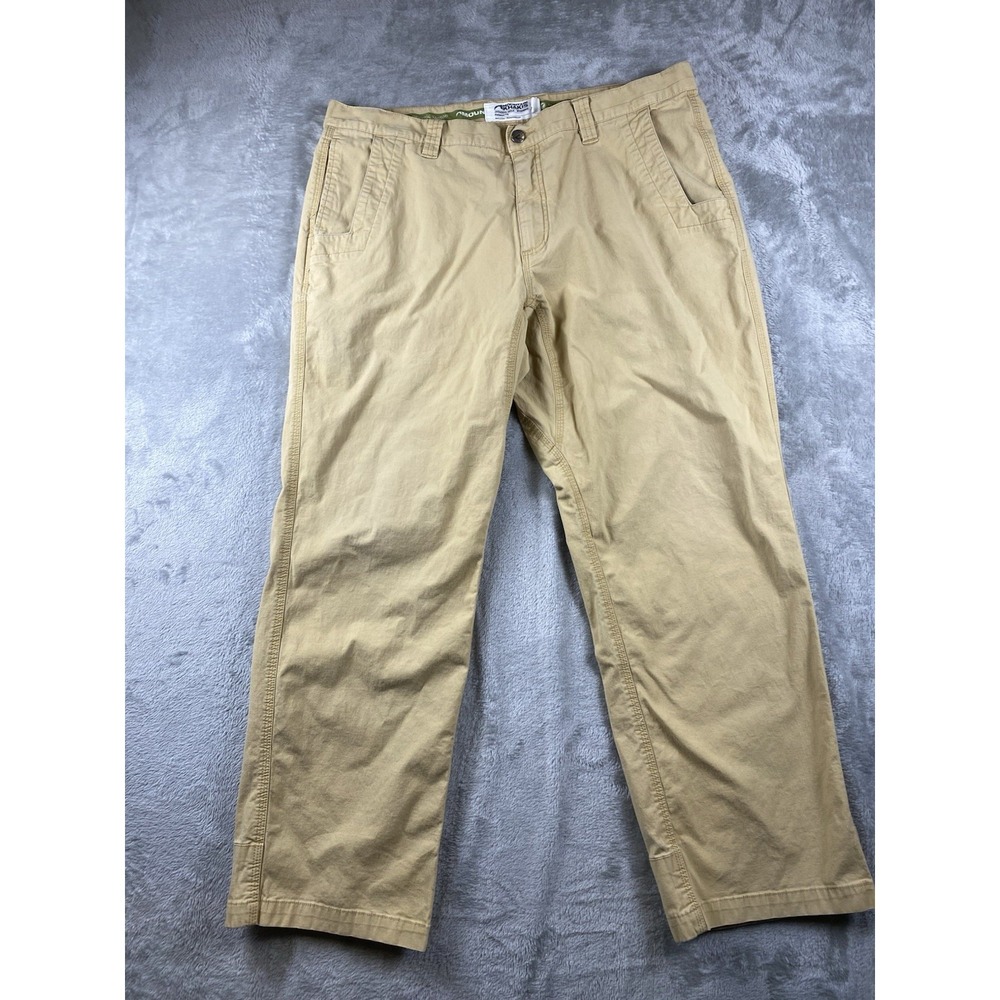 Mountain Khakis Pants Men's Relaxed Fit Canvas Work Outdoor Casual 38x32‎ *